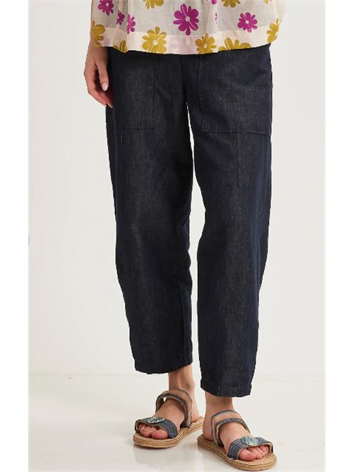 Pantalone in cotone e lino Alessia Santi ALESSIA SANTI | 511SD25012-00
